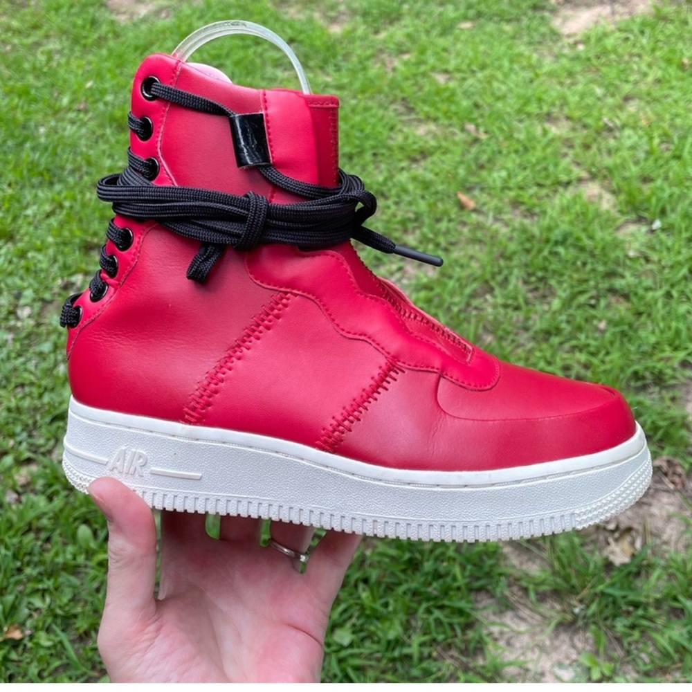Nike Air Force 1 Rebel XX Sneaker Shoes Size 5.5 Women’s Red